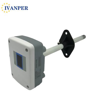 24VDC Power Supply 4-20 mA Duct Mount Air Transmitter Sensor with Customized Support